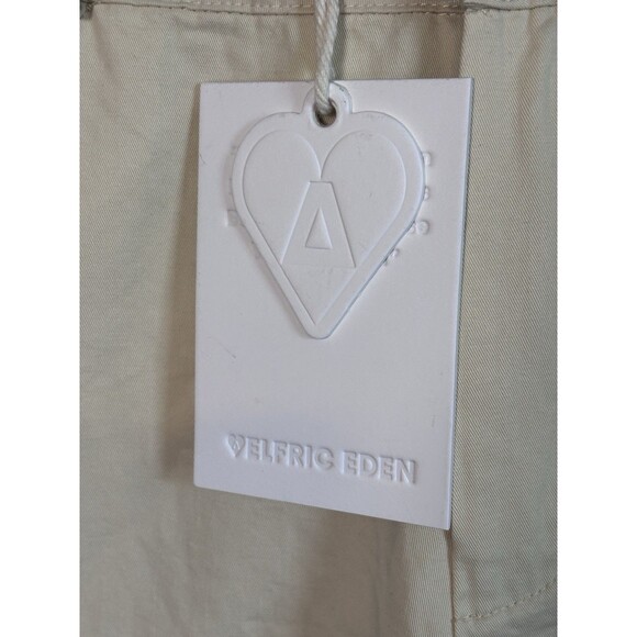 Aelfric Eden Women's  Multi Pocket Cargo Pants, Denim Cream Size 28 Casual NWT - Picture 6 of 14